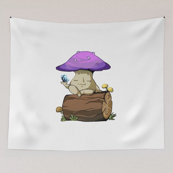 Aperçu de l'œuvre Champignon violet mec créée et vendue par STUDIO KOIJIN.