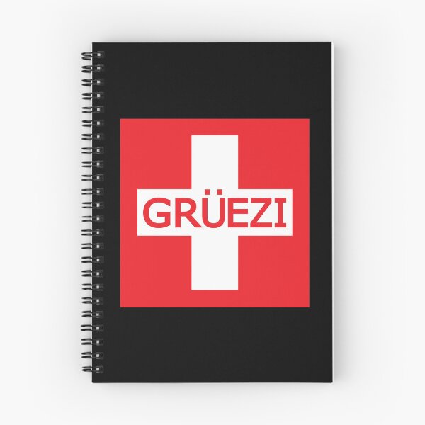 Artikelvorschau, Switzerland Gruezi Schweiz entworfen und verkauft von TravelScientist.