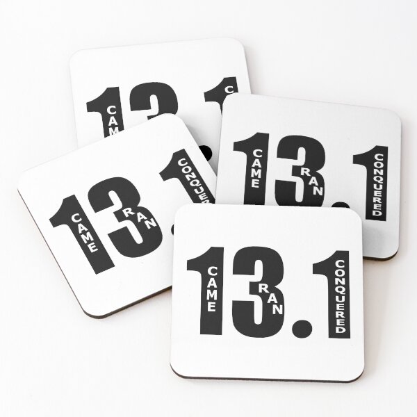 Item preview, Half Marathon with 3 words designed and sold by RhondaCav.