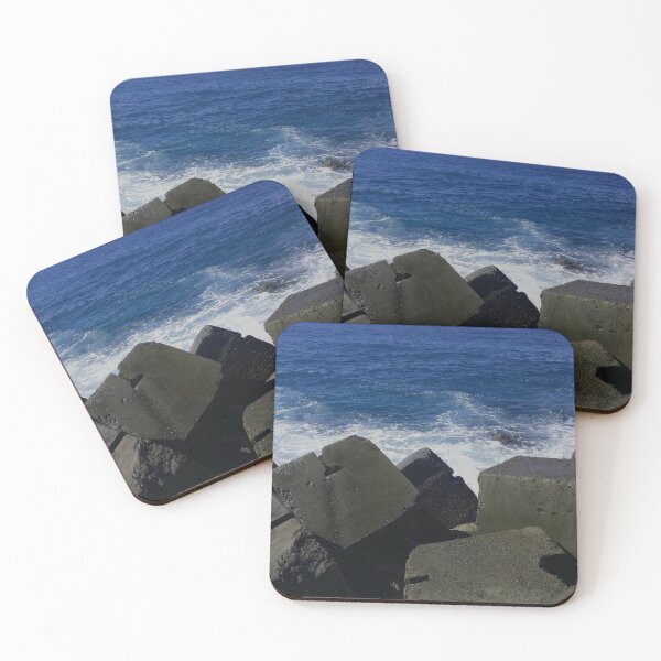 Item preview, Rock and Waves | The Spit | Gold Coast | Queensland | Australia designed and sold by iwaya-bazaar.