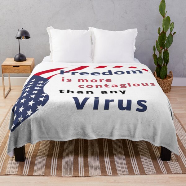 Item preview, Freedom is more contagious than any Virus - American designed and sold by crimsonbamboo.