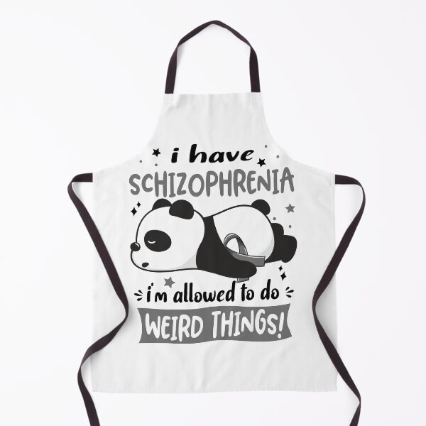 Item preview, Schizophrenia Warrior I Have Schizophrenia I Am Allowed To Do Weird Things! designed and sold by GennieShop.