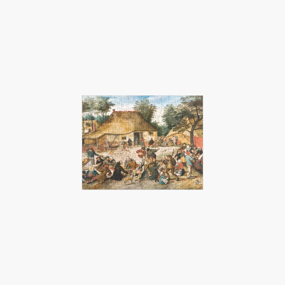 The Peasant Wedding - Pieter Bruegel The Younger Jigsaw Puzzle