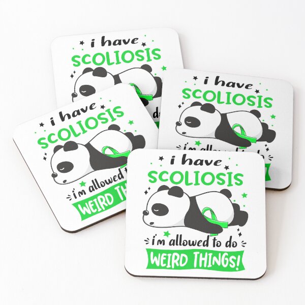 Item preview, Scoliosis Warrior I Have Scoliosis I Am Allowed To Do Weird Things! designed and sold by GennieShop.