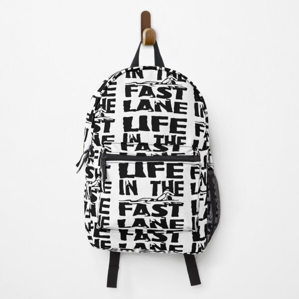 Item preview, Life in the Fast Lane Swimming Art Design Happy Apparel Essential Inspiration Joy Mood Funny designed and sold by DesignByHeartUK.