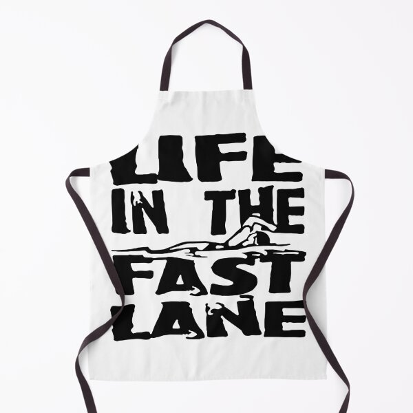 Item preview, Life in the Fast Lane Swimming Art Design Happy Apparel Essential Inspiration Joy Mood Funny designed and sold by DesignByHeartUK.