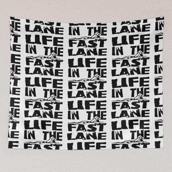 Item preview, Life in the Fast Lane Swimming Art Design Happy Apparel Essential Inspiration Joy Mood Funny designed and sold by DesignByHeartUK.