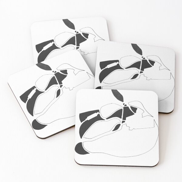 Item preview, Sea Creatures Abstract art print  designed and sold by ovrthemoonn.