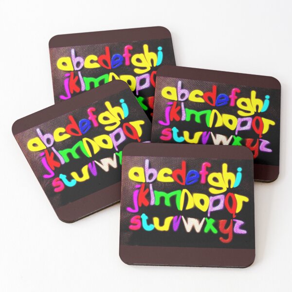 Item preview, Colorful abc board designed and sold by Floradigital.
