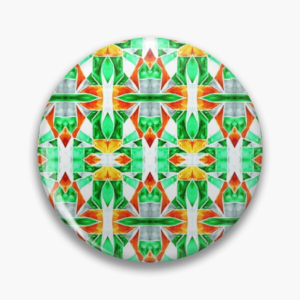 Item preview, Green Caleidoscope Pattern designed and sold by Sebastian Grafmann.