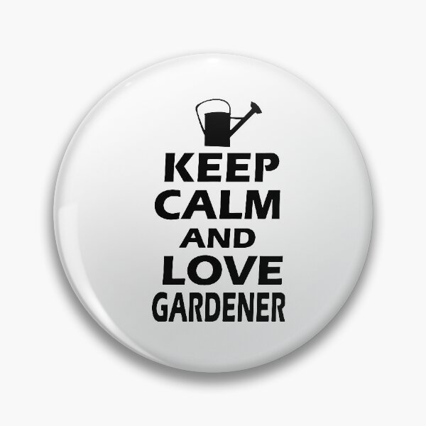 Item preview, Keep Calm and Love Gardener heart Gardner Gift Premium Apparel Funny Holiday Xmas designed and sold by DesignByHeartUK.