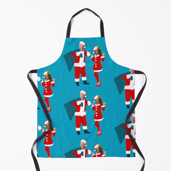 Item preview, joe biden santa kamala harris blue christmas designed and sold by Gossip Rag.