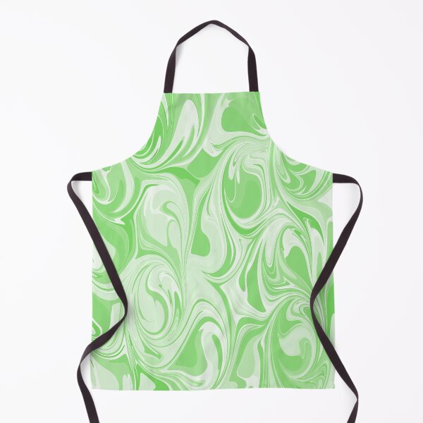 Item preview, Abstract Green Marble Swirl designed and sold by JuneJournal.