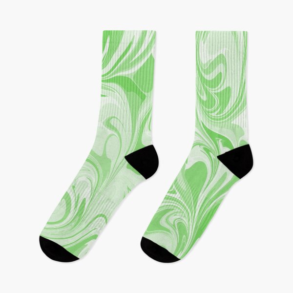 Item preview, Abstract Green Marble Swirl designed and sold by JuneJournal.