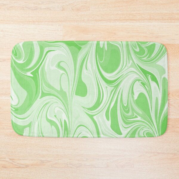 Item preview, Abstract Green Marble Swirl designed and sold by JuneJournal.
