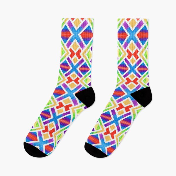 Item preview, Colorful Geometric Tribal Pattern designed and sold by Sebastian Grafmann.