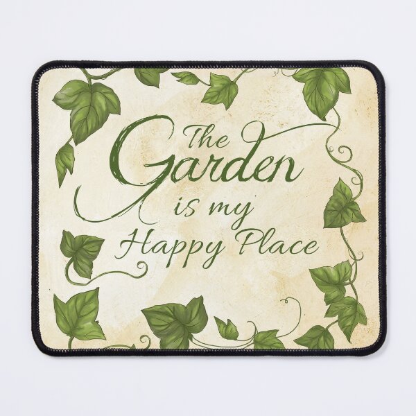 Item preview, The Garden is my Happy Place,  designed and sold by FionaStokes.
