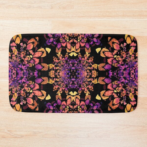 Item preview, Bronze and Purple Abstract Mandala Pattern designed and sold by Sebastian Grafmann.