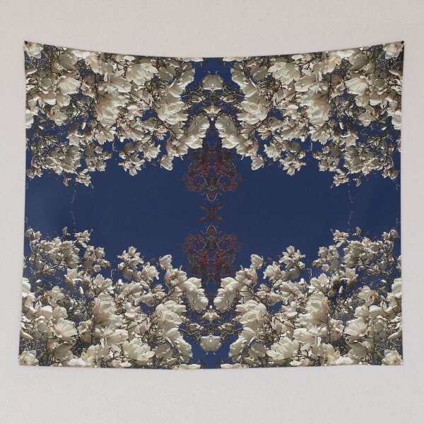 Item preview, Magnolia Blossoms, Ultramarine Sky - Botanical Divine, Tauhara  designed and sold by RoseAromas.