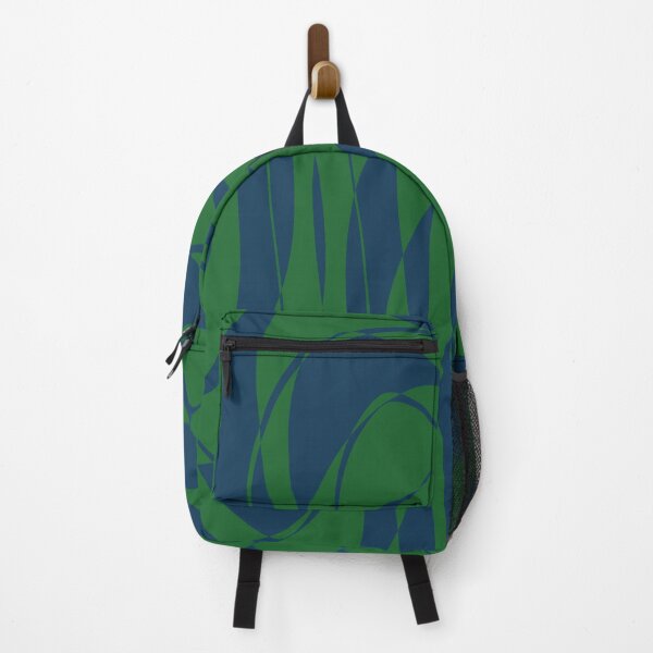 Item preview, Retro Abstract in Green and Navy designed and sold by JuneJournal.