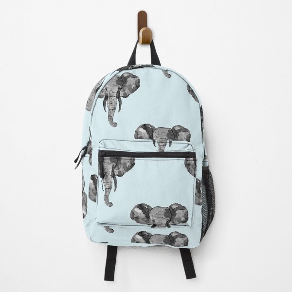 Item preview, Grey African Elephant Heads Pattern designed and sold by Sebastian Grafmann.