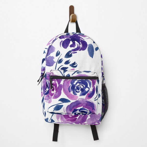 Item preview, Purple Watercolor Roses Pattern designed and sold by Sebastian Grafmann.