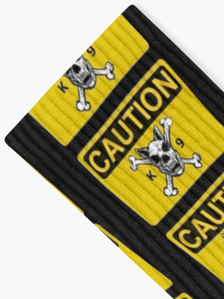 Thumbnail 2 of 5, Socks, CAUTION- K9- DOG designed and sold by RENAGADE4LYF.