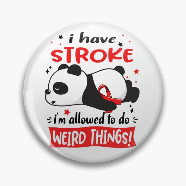 Item preview, Stroke Warrior I Have Stroke I Am Allowed To Do Weird Things! designed and sold by GennieShop.