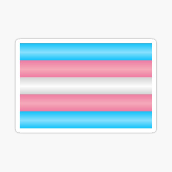 Transgender Pride Flag Sticker For Sale By Novotnydesigns Redbubble