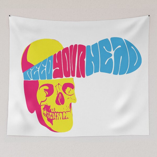 Item preview, Feed Your Mind Skull designed and sold by eclecticgloom.