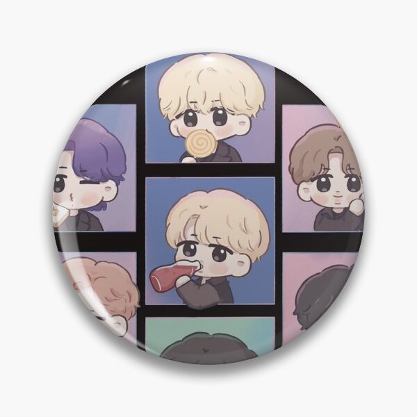 Item preview, BTS cartoon designed and sold by lovingmendes.