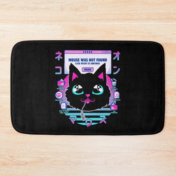 Item preview, Vapor Wave Cat Mouse Not Found by Tobe Fonseca designed and sold by Tobe Fonseca®.