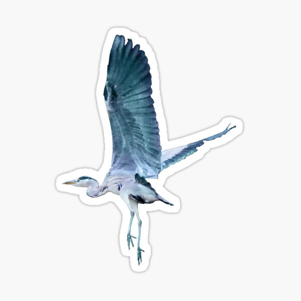 Heron Sticker