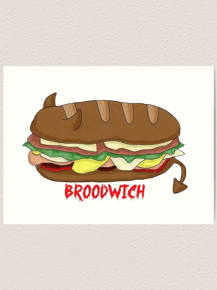 "The Broodwich" Art Print by AMBArts Redbubble