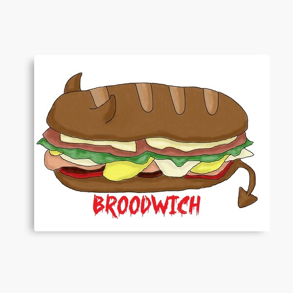 The Broodwich Canvas Print