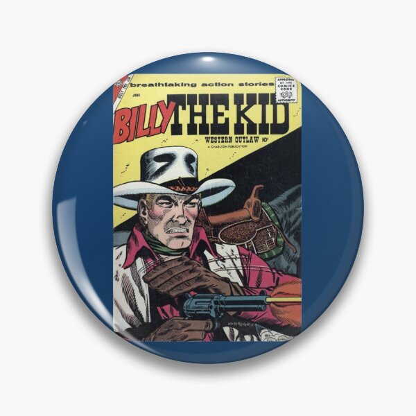 Item preview, Billy The Kid - Comic Book Title Page Vintage   designed and sold by CHURCHIL-Brs.