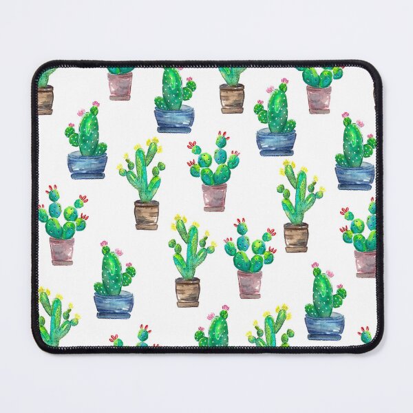 Item preview, Watercolor Cactus Pattern designed and sold by Sebastian Grafmann.