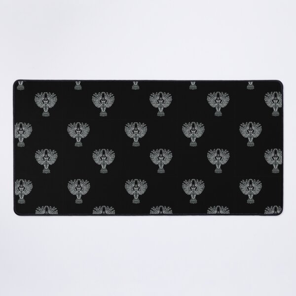 Item preview, Nightowl Pattern Black designed and sold by Sebastian Grafmann.