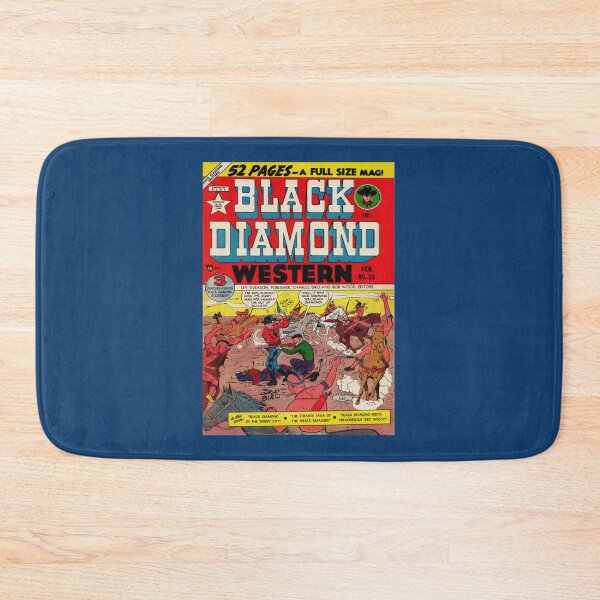 Item preview, Black Diamond Western - Comic Book Title Page Vintage   designed and sold by CHURCHIL-Brs.