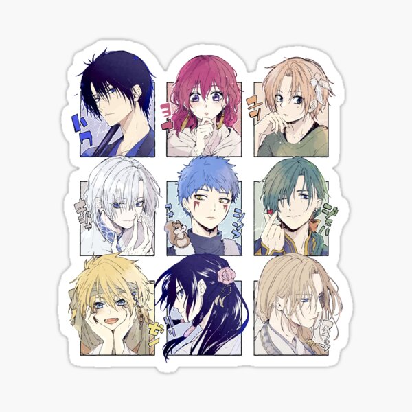 akatsuki no yona cute Sticker