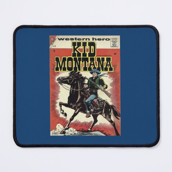 Item preview, Kid Montana - Comic Book Title Page Vintage designed and sold by CHURCHIL-Brs.