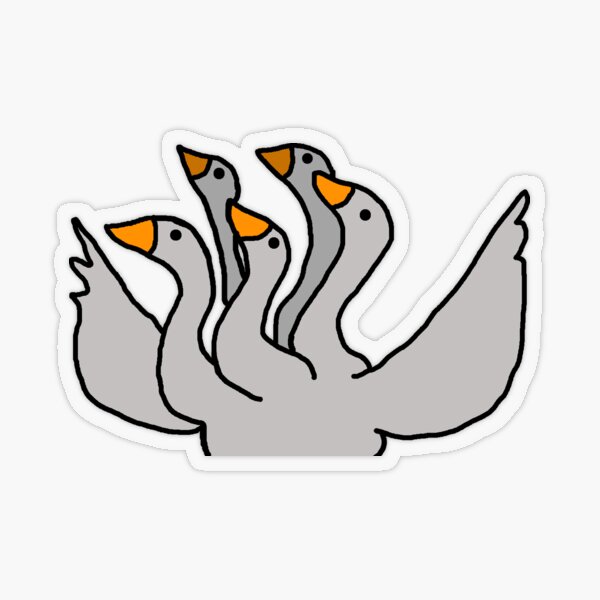 ArtStation - Untitled Goose Game Stickers