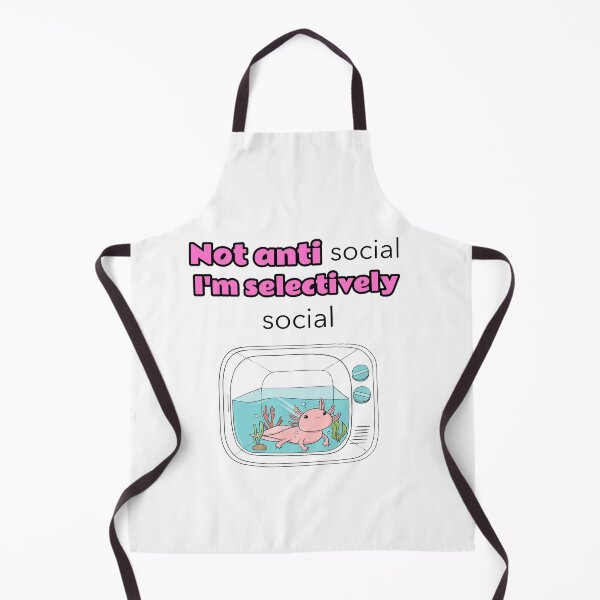 Item preview, Not antisocial I'm selectively social designed and sold by Mechanical-Artt.