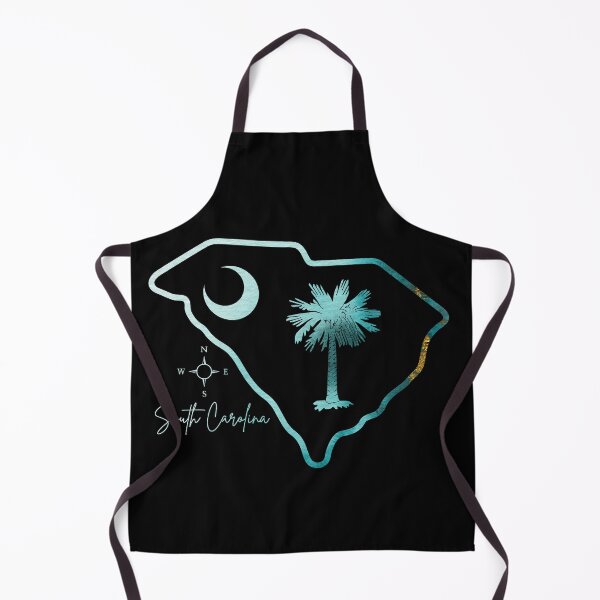 Item preview, South Carolina | Turquoise & Gold designed and sold by AdoptKM.