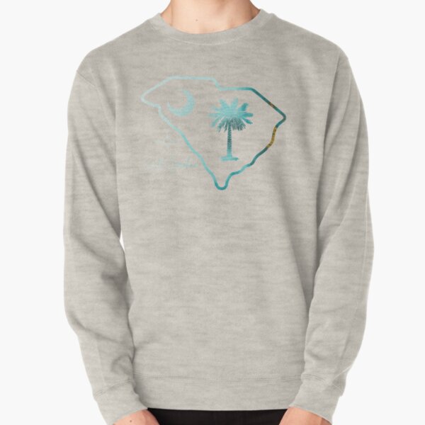 Embroidered Palmetto Moon Crew Sweatshirt