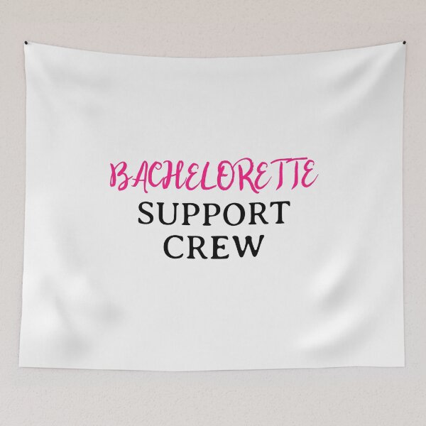 Item preview, Bachelorette Support Crew (black) designed and sold by Allyoudois.