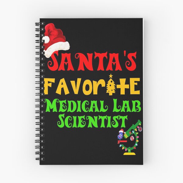 Item preview, SANTA'S FAVORITE MEDICAL LAB SCIENTIST FUNNY LAB TECH SCIENTIST MICROBIOLOGY designed and sold by Hippiesole.