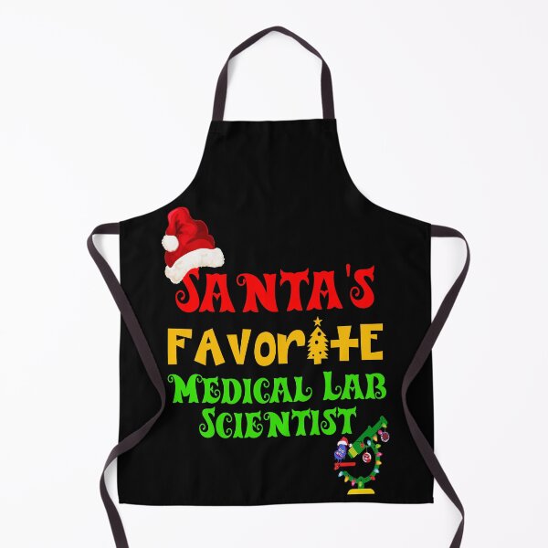 Item preview, SANTA'S FAVORITE MEDICAL LAB SCIENTIST FUNNY LAB TECH SCIENTIST MICROBIOLOGY designed and sold by Hippiesole.