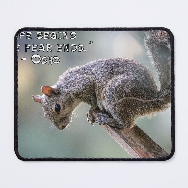 Item preview, Life Begins Where Fear Ends designed and sold by Mikell Herrick.