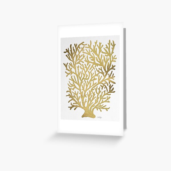 Item preview, Gold Coral designed and sold by Cat Coquillette.